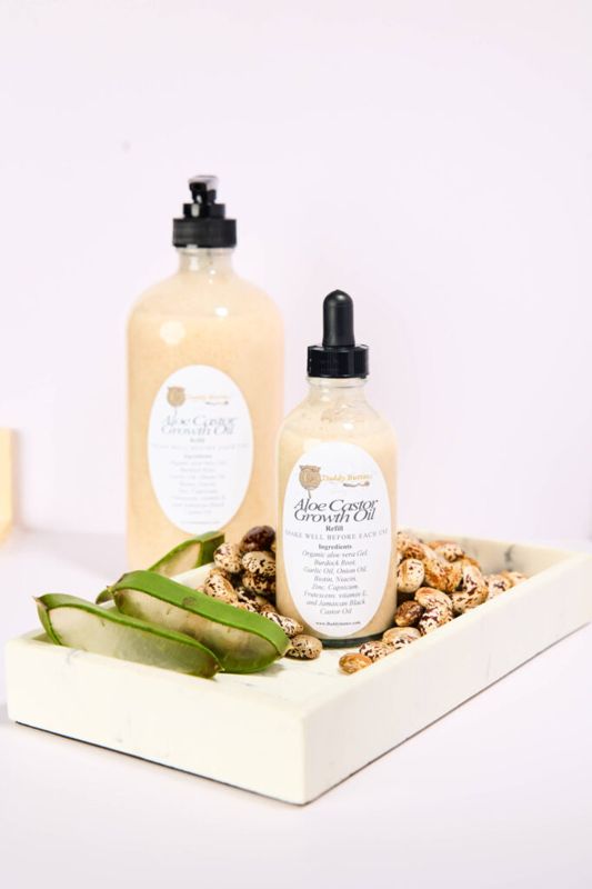 Product photo of DaddyButter Aloe Castor Growth Oil