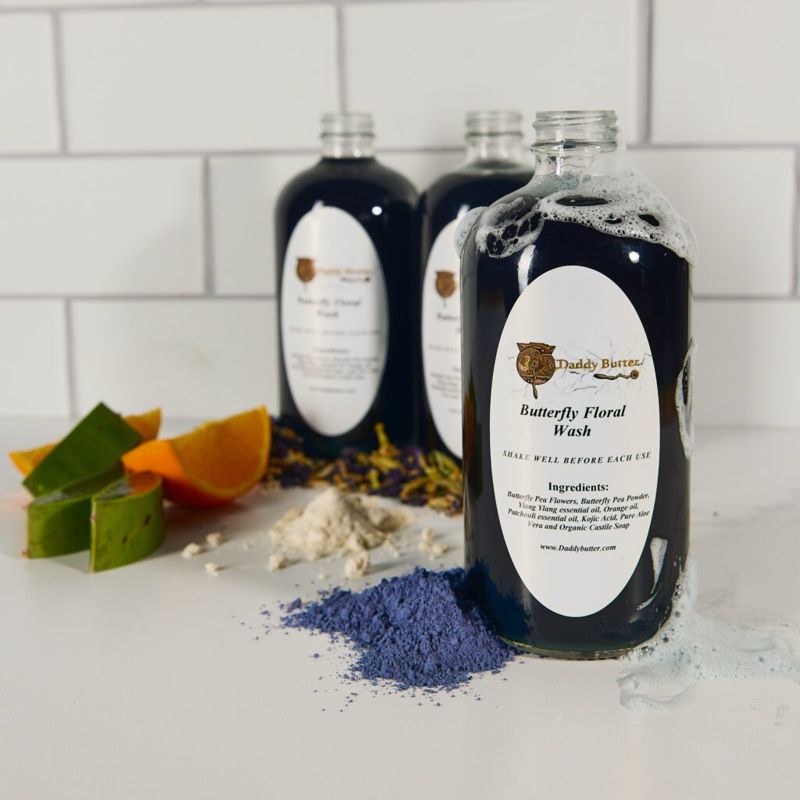 Product photo of DaddyButter Butterfly Floral Wash
