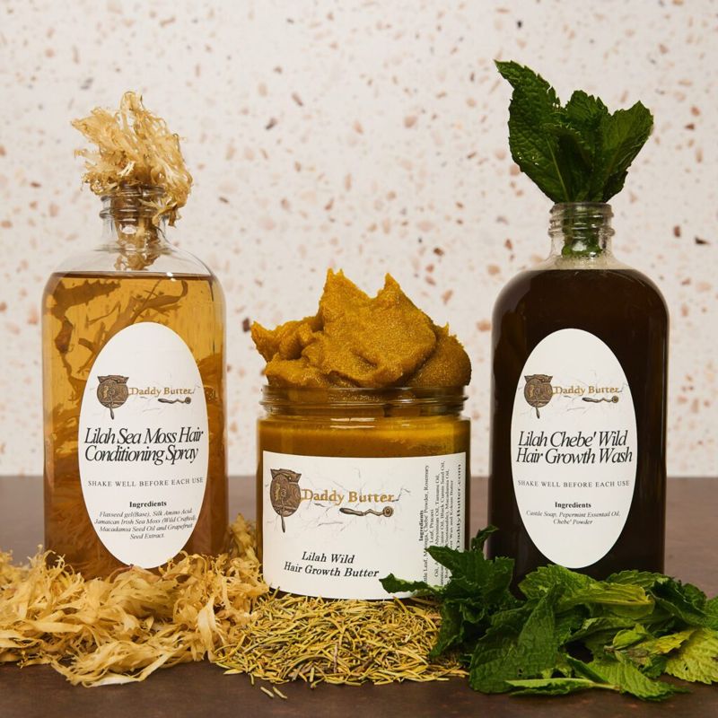 Product photo of DaddyButter Lilah Wild Hair Growth Trio