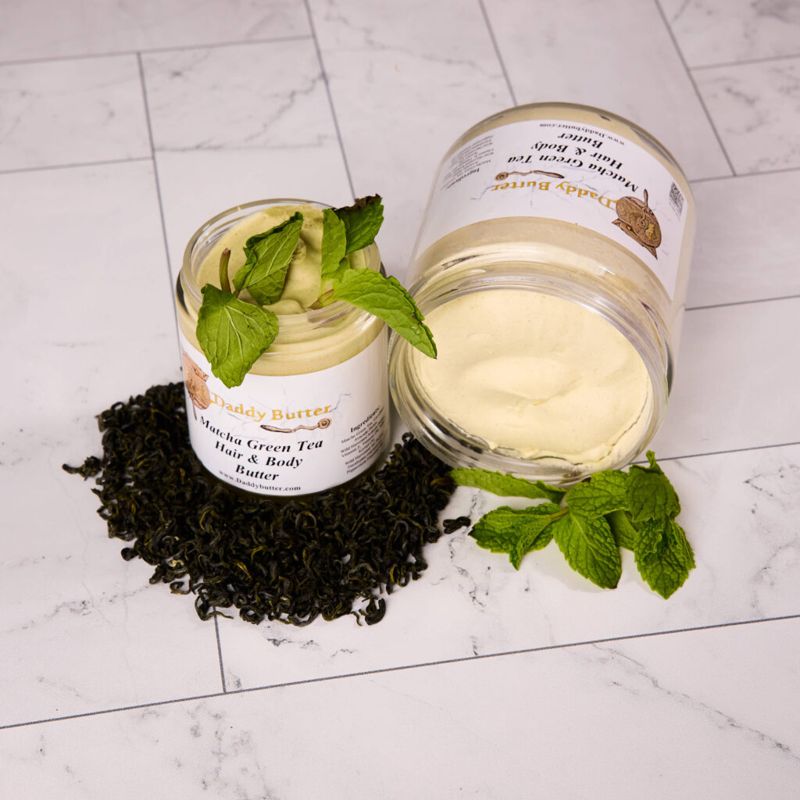 Product photo of DaddyButter Matcha Green Tea Hair & Body Butter