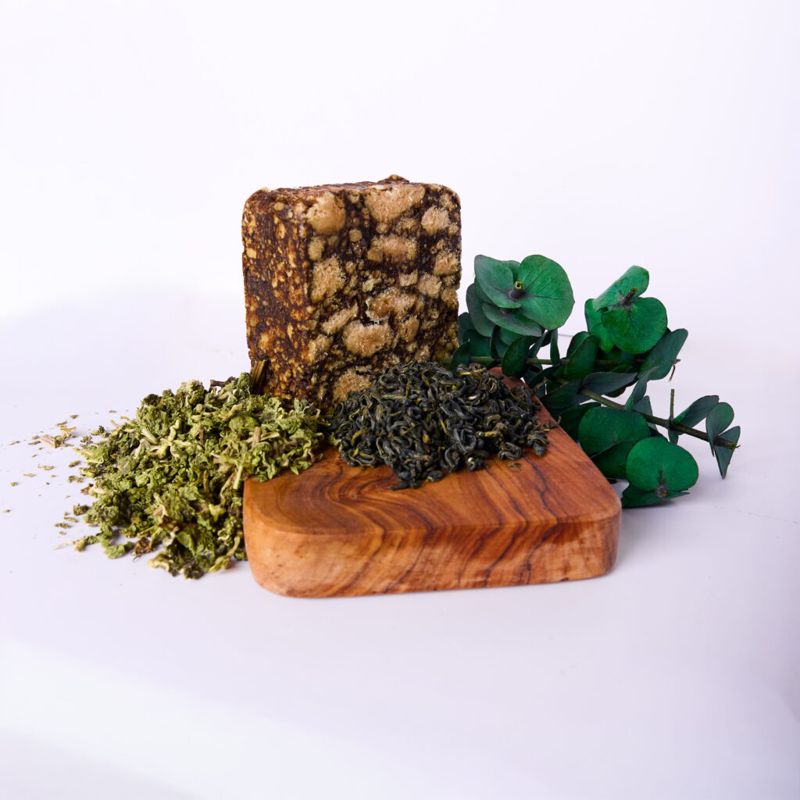 Product photo of DaddyButter Matcha Ceylon Exfoliating Soap