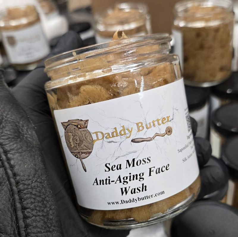 Product photo of DaddyButter Sea Moss Anti-Aging Face Wash