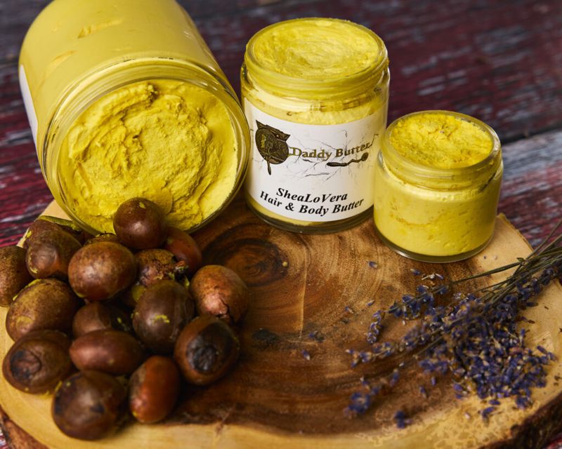 Product photo of DaddyButter Shea Lo Vera Hair & Body Butter