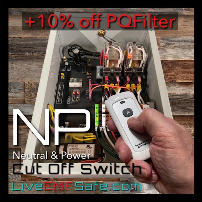 Product photo of EMFSafe Neutral & Power (NP) Cut Off Switch